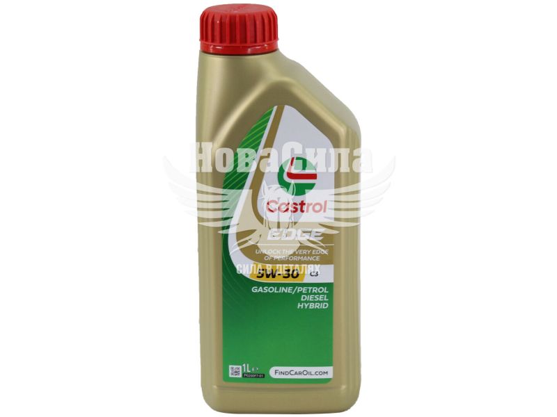 Моторна олива бензин, дизель 5W-30 (Castrol) EDGE C3 1л. (15530C)