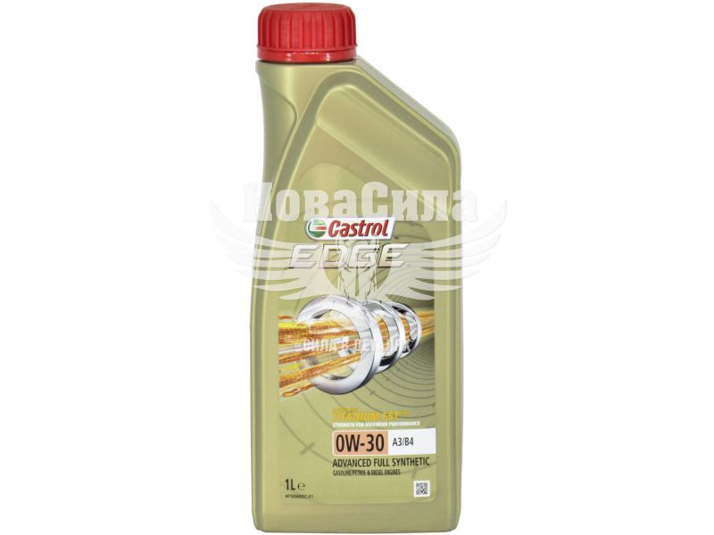 Моторна олива бензин, дизель 0W-30 (Castrol) EDGE A3/B4 1л. (15334A)