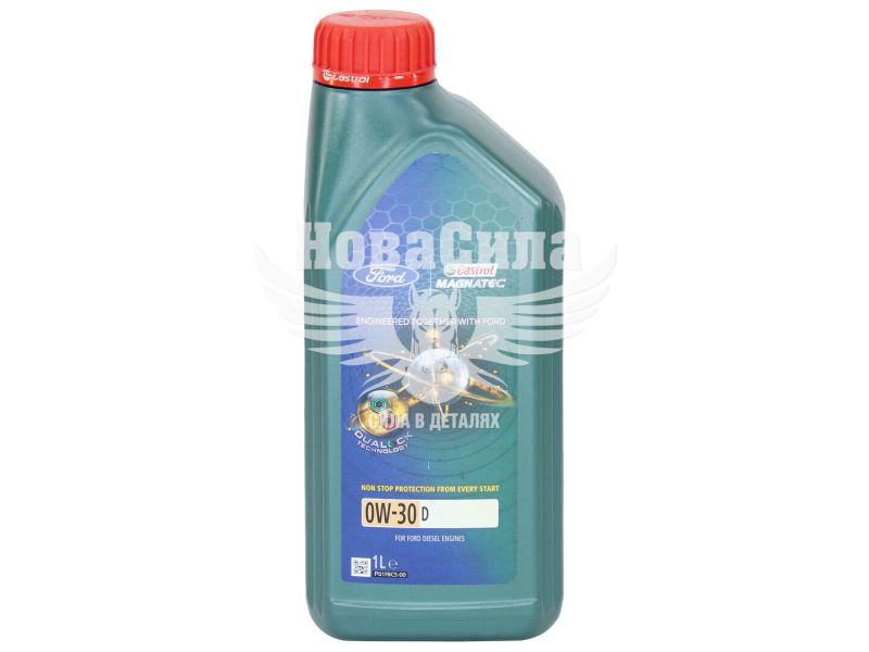 Моторна олива бензин, дизель 0W-30 (Castrol) Magnatec Ford Professional D 1л. (15F60B)