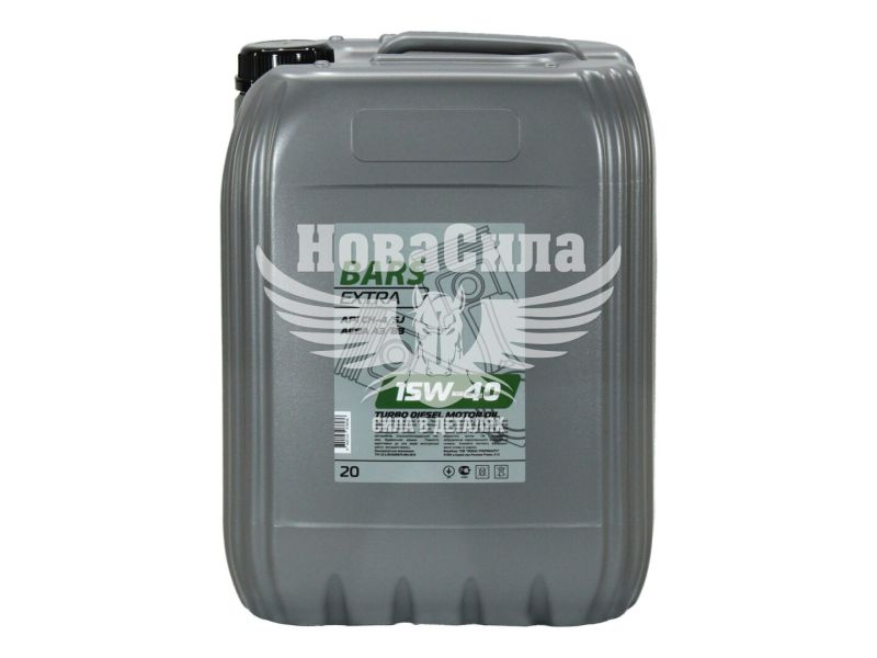 Моторна олива дизель 15W-40 (Bars Extra) Turbo Diesel 20л.