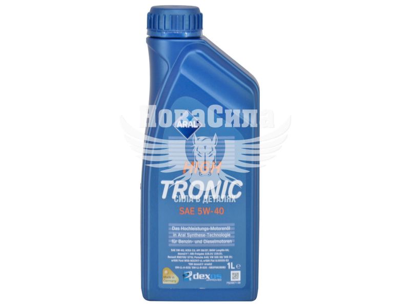 Моторна олива бензин, дизель 5W-40 (Aral) HighTronic 1л. (1505B4)