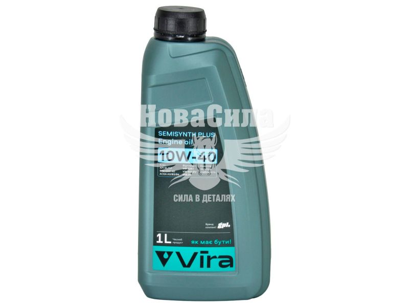 Моторна олива бензин, дизель 10W-40 (Vira) Plus SL/CF 1л. (VI0351)