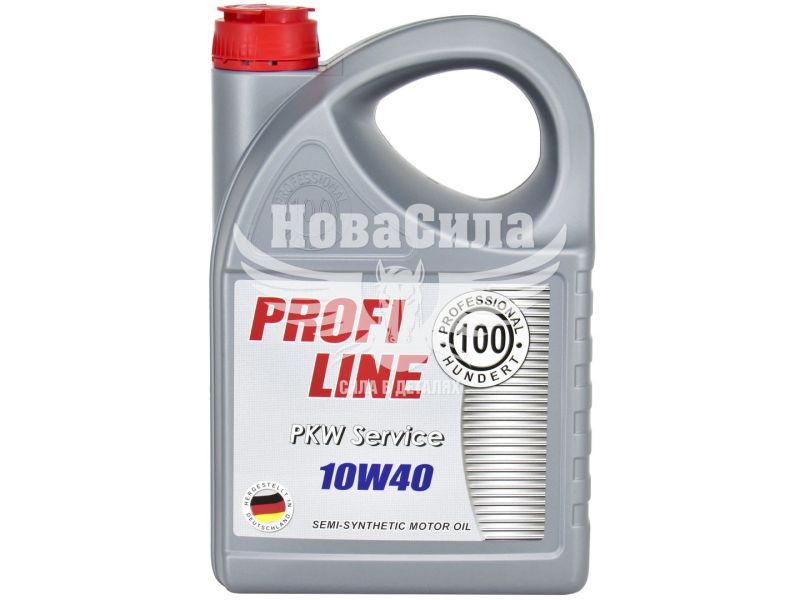 Моторна олива бензин, дизель 10W-40 (Hundert) Profi Line 4л. (Profi Line)