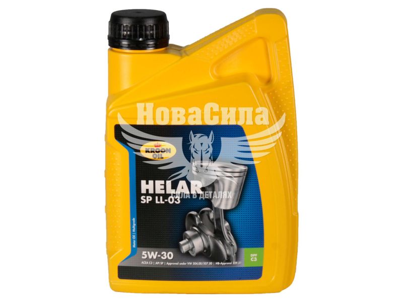 Моторна олива бензин, дизель 5W-30 (Kroon Oil) HELAR SP LL-03 1л. (33094)