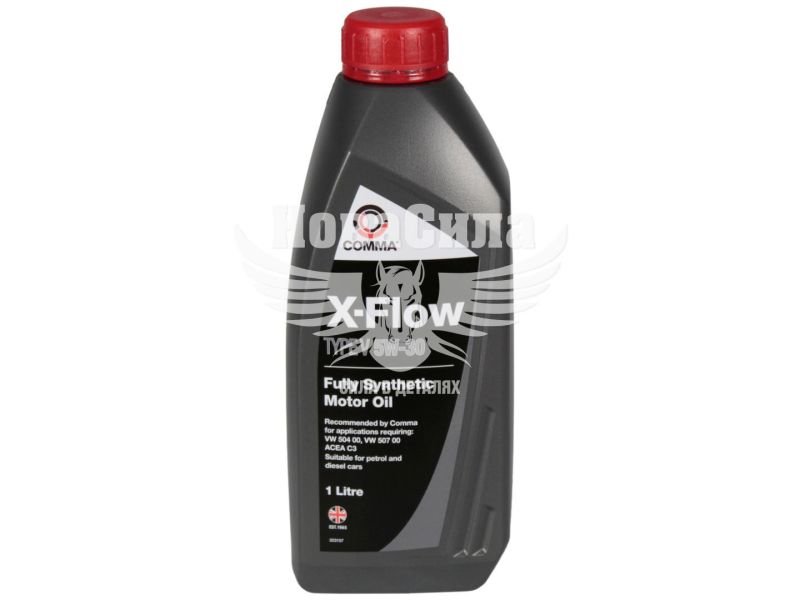 Моторна олива бензин, дизель 5W-30 (Comma) X-FLOW TYPE V 1л. (XFV1L)