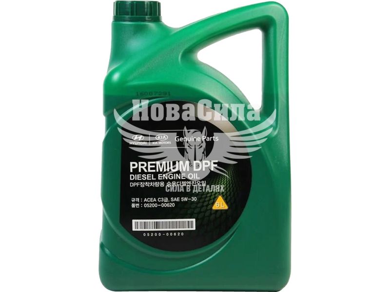 Моторна олива дизель 5W-30 (OE KIA) Premium DPF C3 6л. (0520000620)
