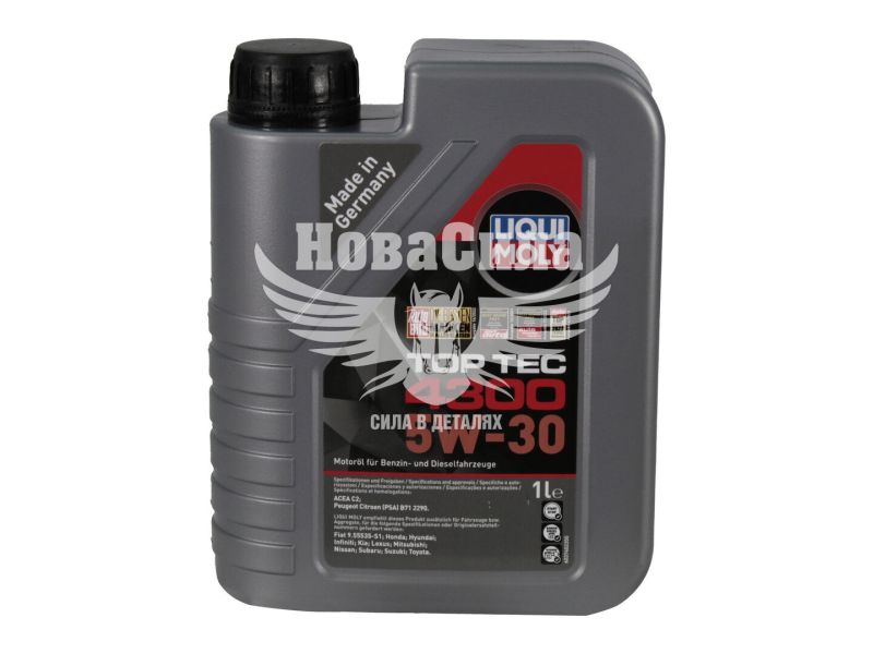 Моторна олива бензин, дизель 5W-30 (Liqui Moly) Tор Tес 4300 1л. (2323)