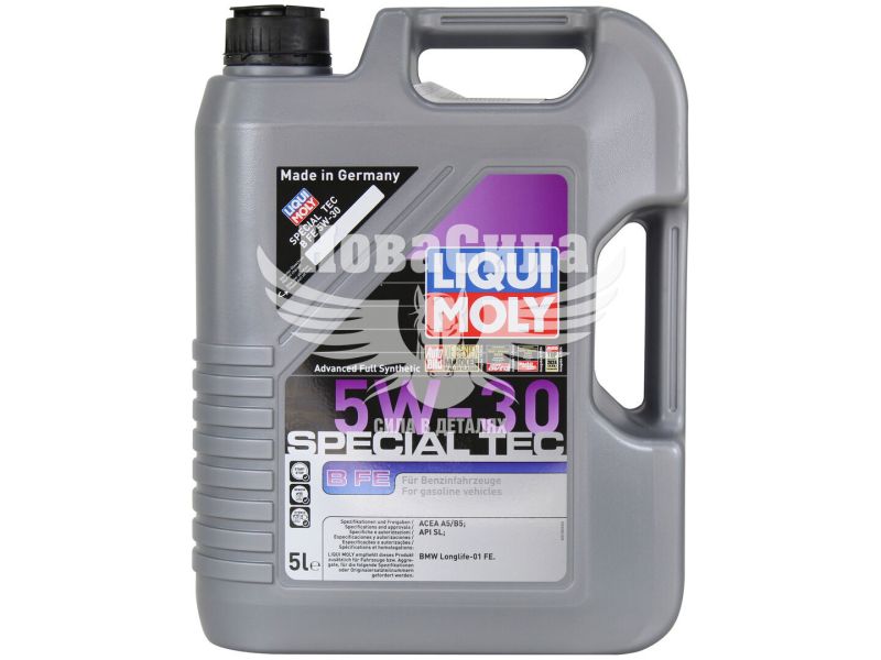 Моторна олива бензин, дизель 5W-30 (Liqui Moly) Special Tec B FE 5л. (21382)
