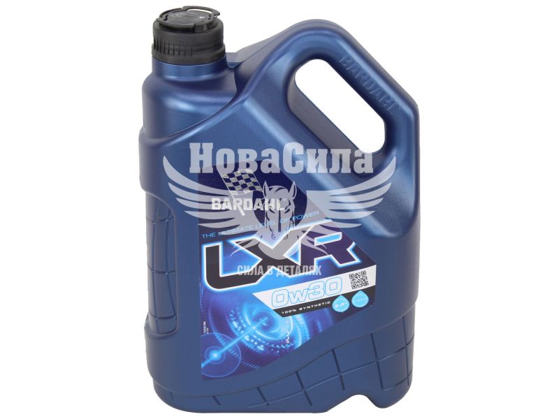 Моторна олива бензин, дизель 0W-30 (Bardahl) PLASMA LXR C6 5л. (33213)