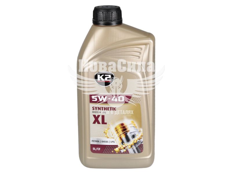 Моторна олива бензин, дизель 5W-40 (K2) XL SL/CF/CF-4 1л. (O1101E)