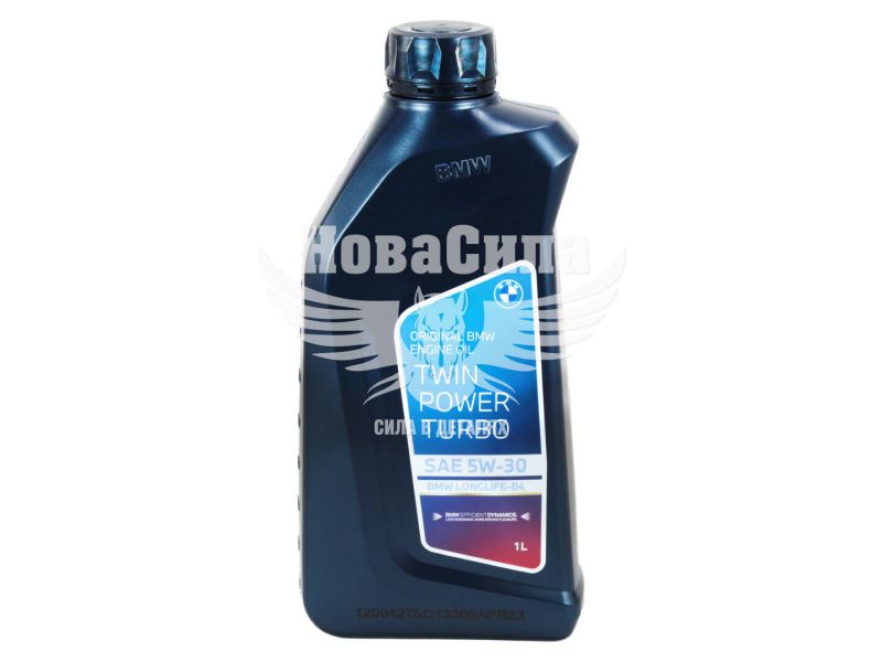 Моторна олива бензин, дизель 5W-30 (OE BMW) Twin Power Turbo Longlife-04 1л. (83215B5BFA4)