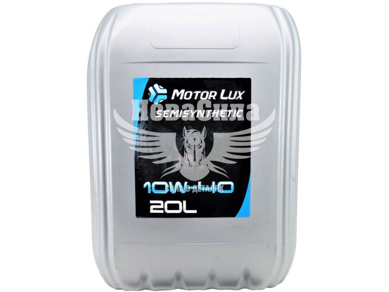 Моторна олива бензин, дизель 10W-40 (Motor Lux) Semisynthetic 20л.