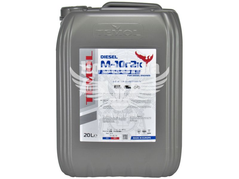 Моторна олива дизель SAE 30 (Temol) М-10г2К 20л. (T-M10G2K-20L)