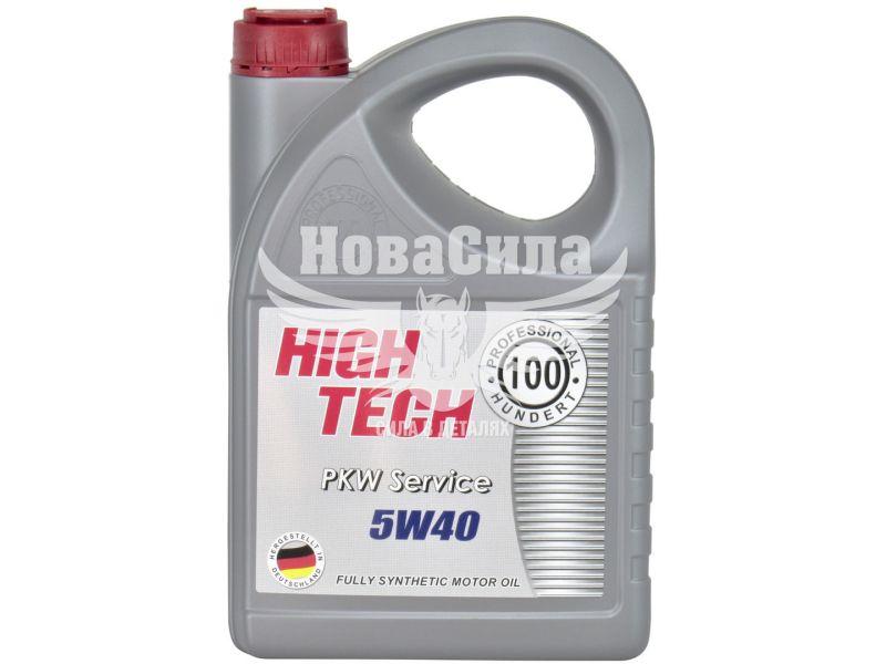 Моторна олива бензин, дизель 5W-40 (Hundert) High Tech 4л. (High Tech)