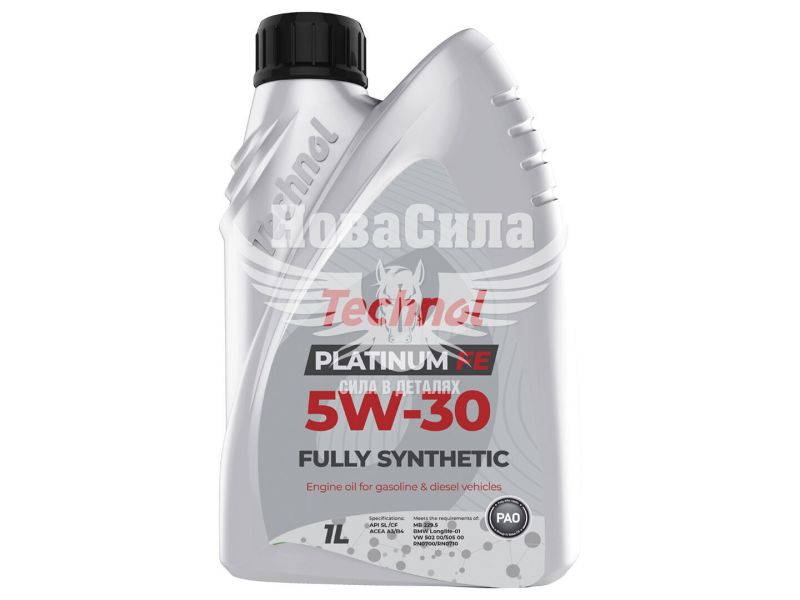 Моторна олива бензин, дизель 5W-30 (Technol) Platinum FE 1л. (TL93596)