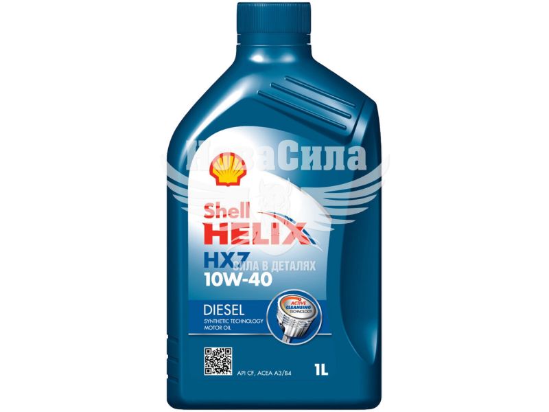 Моторна олива дизель 10W-40 (Shell) Helix HX7 Diesel 1л. (ТОВ-У001626)