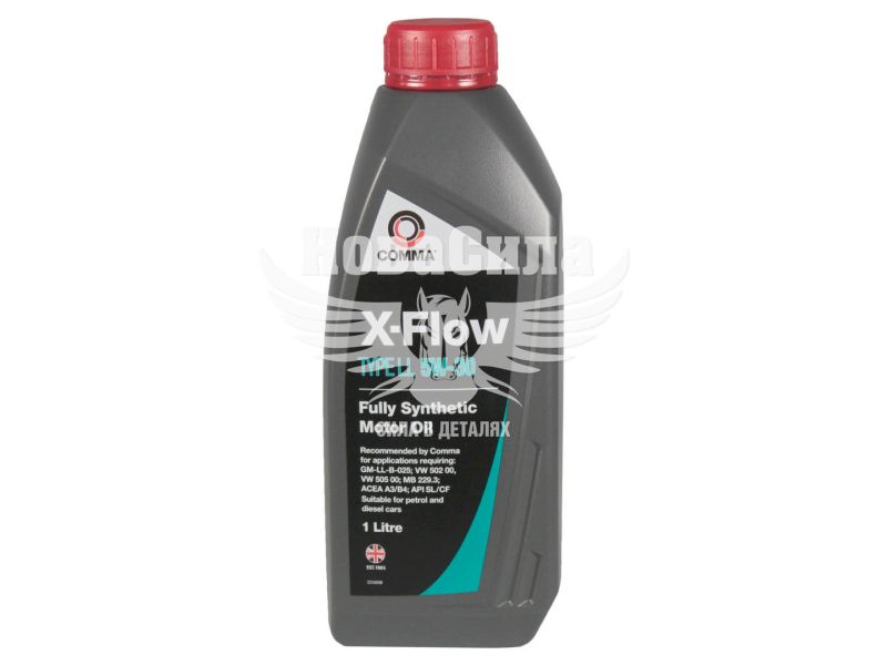 Моторна олива бензин, дизель 5W-30 (Comma) X-FLOW TYPE LL 1л. (XFLL1L)