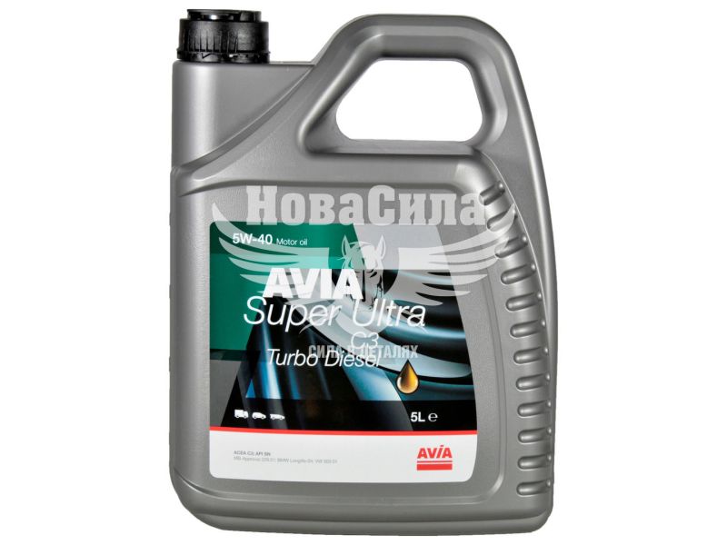 Моторна олива дизель 5W-40 (AVIA) SUPER Ultra C3 5л.