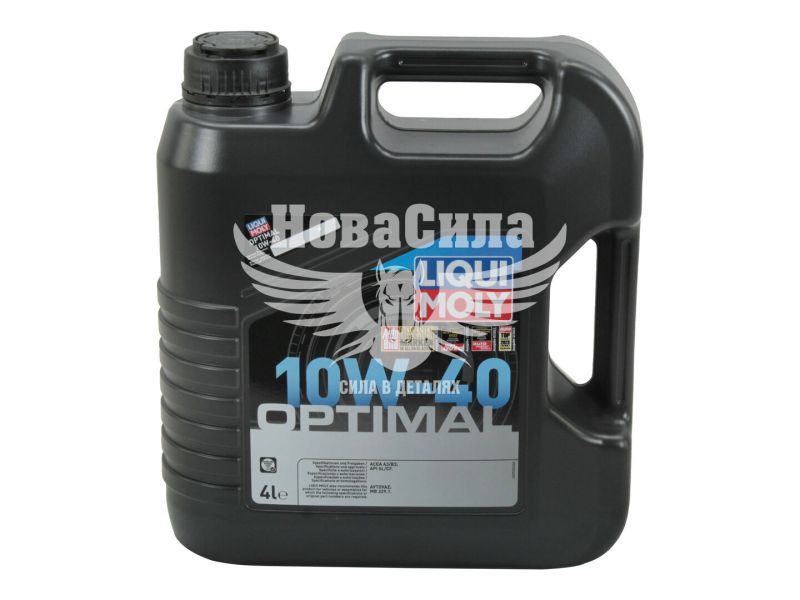 Моторна олива бензин, дизель 10W-40 (Liqui Moly) Optimal 4л. (3930)
