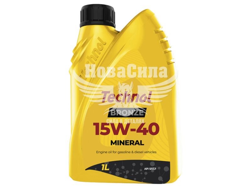 Моторна олива бензин, дизель 15W-40 (Technol) Bronze 1л. (TL91301)