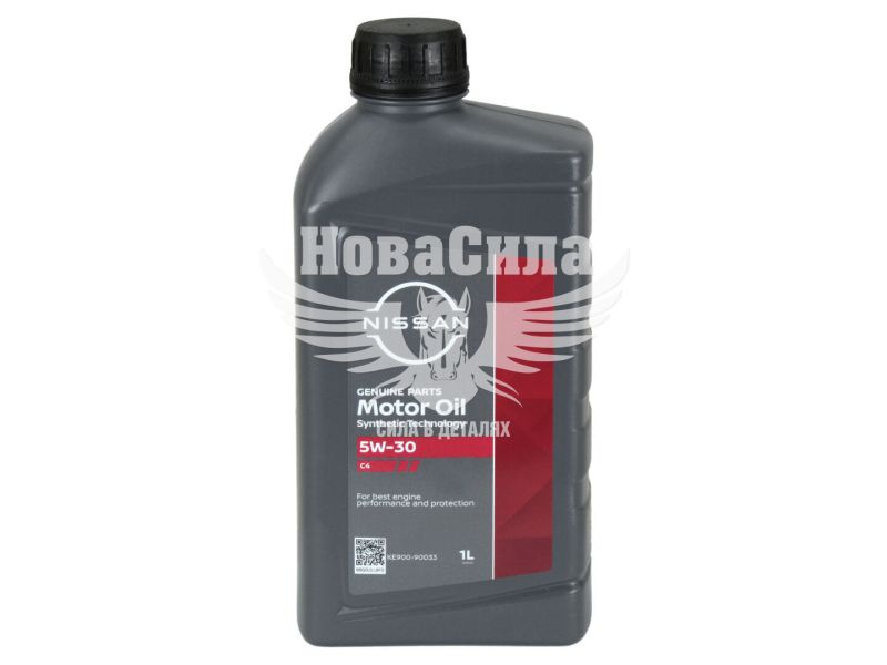 Моторна олива бензин, дизель 5W-30 (Nissan Original) C4 1л. (KE90090033)
