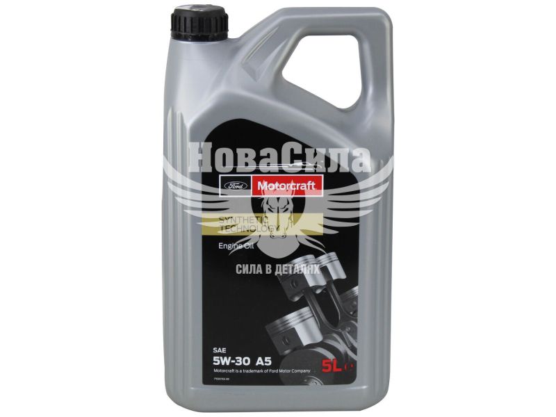 Моторна олива бензин, дизель 5W-30 (Ford Original) Motorcraft Motor Oil A5 5л. (15CF54)