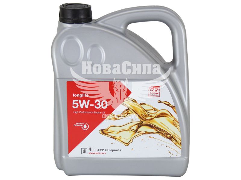Моторна олива бензин, дизель 5W-30 (Febi) Longlife 4л. (32942)