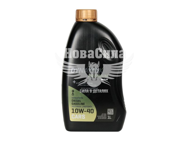 Моторна олива бензин, дизель 10W-40 (Dynamax) UNI Plus 1л. (501892)