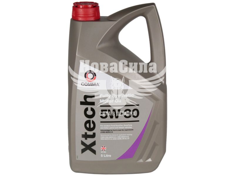 Моторна олива бензин, дизель 5W-30 (Comma) XTECH 5л. (XTC5L)