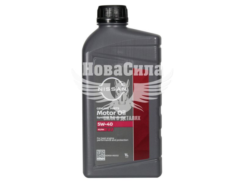 Моторна олива бензин, дизель 5W-40 (Nissan Original) А3/B4 1л. (KE90090032)
