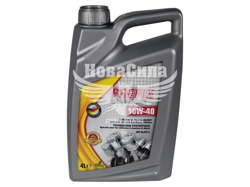 Моторна олива бензин, дизель 10W-40 (Prefix) SL/CF 4л.