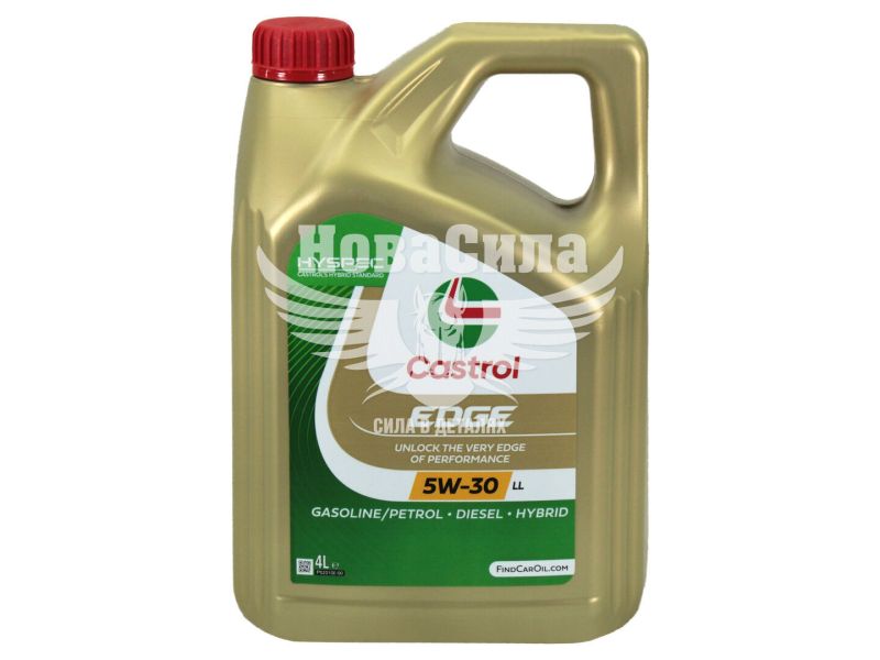 Моторна олива бензин, дизель 5W-30 (Castrol) EDGE Titanium FST LL 4л. (15668E)
