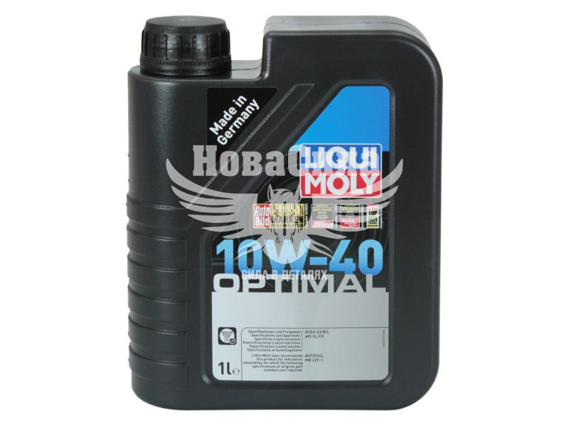 Моторна олива бензин, дизель 10W-40 (Liqui Moly) Optimal 1л. (3929)