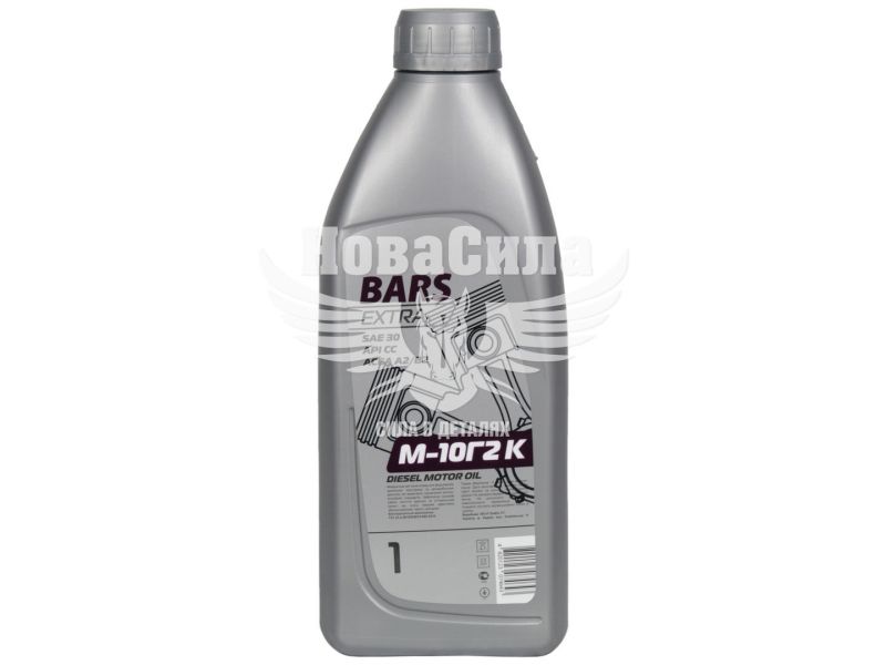 Моторна олива дизель SAE 30 (Bars Extra) М-10г2К 1л.