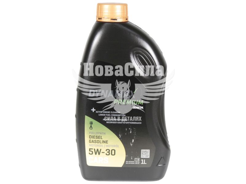 Моторна олива бензин, дизель 5W-30 (Dynamax) Premium Ultra C4 1л. (502048)