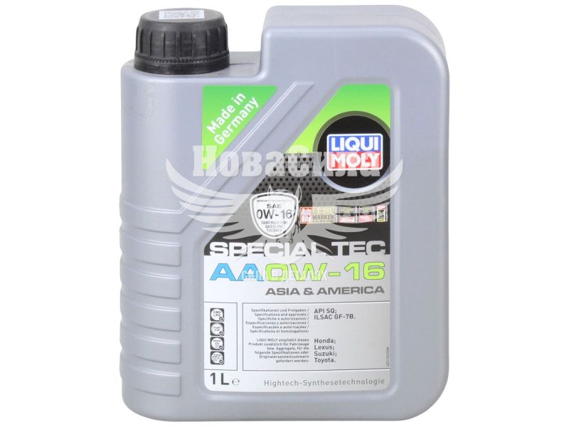Моторна олива бензин 0W-16 (Liqui Moly) Special Tec AA 1л. (21326)