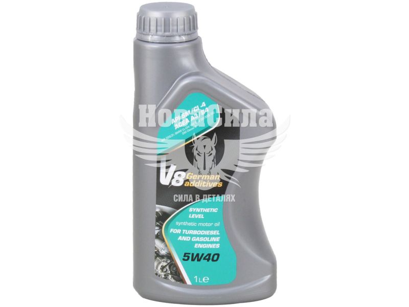 Моторна олива бензин 5W-40 (V8) Synthetic Level Benzin 1л.