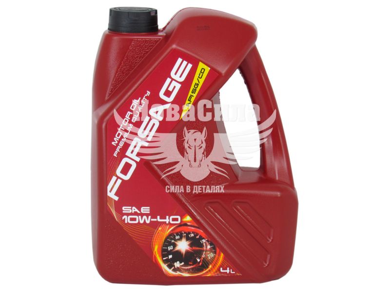 Моторна олива бензин, дизель 10W-40 (Grom-EX) Forsage 4л.