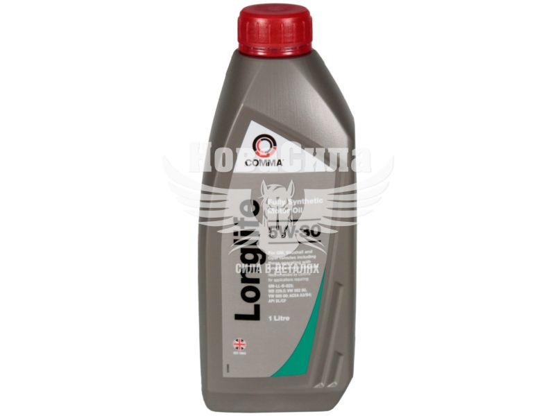 Моторна олива бензин, дизель 5W-30 (Comma) LONG LIFE 1л. (GML1L)