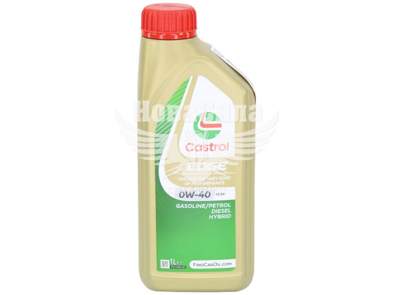 Моторна олива бензин, дизель 0W-40 (Castrol) EDGE A3/B4 1л. (15336D)