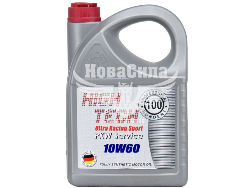 Моторна олива бензин, дизель 10W-60 (Hundert) High Tech Ultra Racing Sport 4л. (Ultra Racing Sport)
