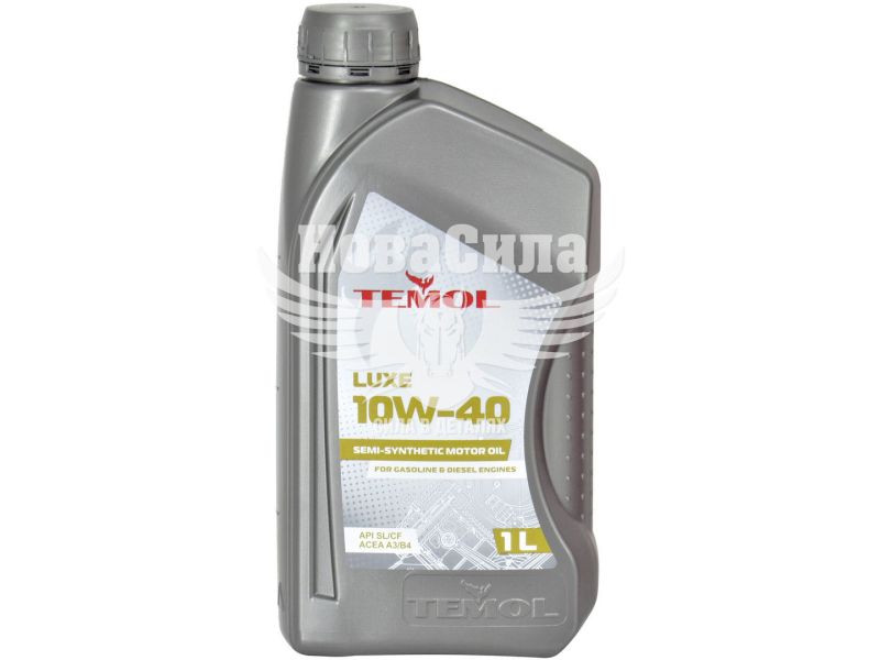 Моторна олива бензин, дизель 10W-40 (Temol) Luxe 1л. (T-L10W40-1L)