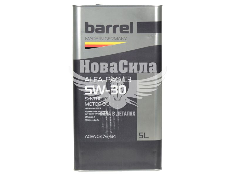 Моторна олива бензин, дизель 5W-30 (Barrel) C3 Alfa-Pao 5л. (40748321)