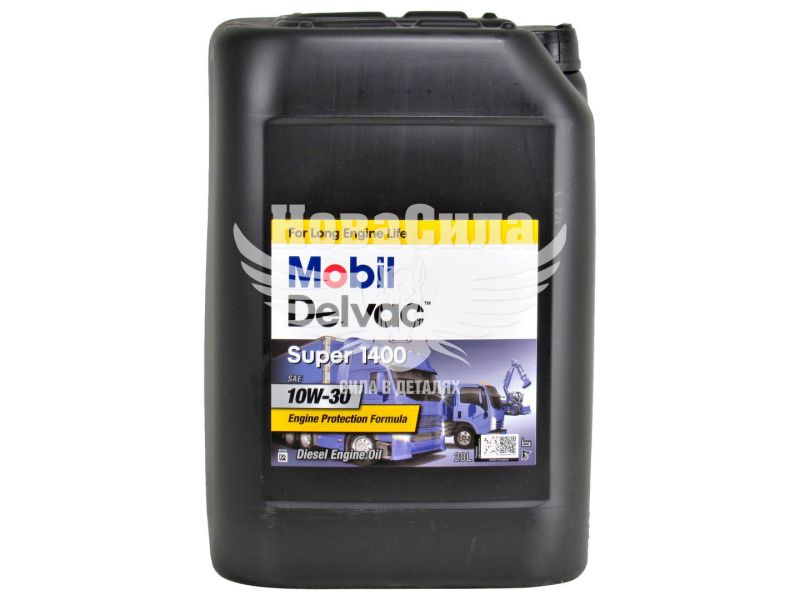 Моторна олива бензин, дизель 10W-30 (Mobil) DELVAC Super 1400 20л.