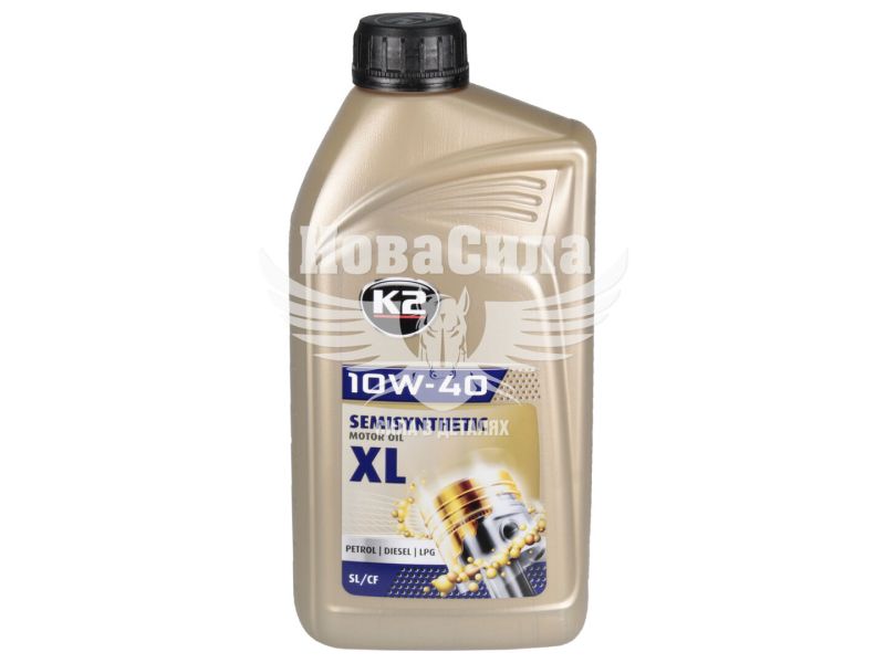 Моторна олива бензин, дизель 10W-40 (K2) XL SL/CF 1л. (O2041E)