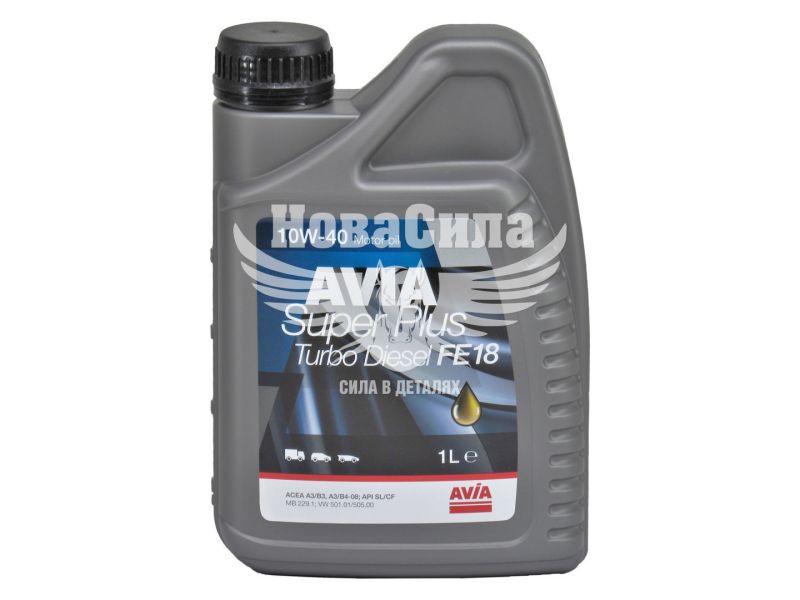 Моторна олива дизель 10W-40 (AVIA) SUPER PLUS FE18 1л.
