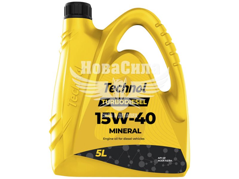 Моторна олива дизель 15W-40 (Technol) Turbodiesel 5л. (TL91028)