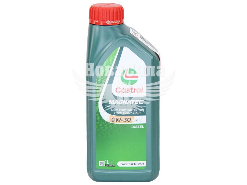 Моторна олива бензин, дизель 0W-30 (Castrol) Magnatec D 1л. (15F67C)