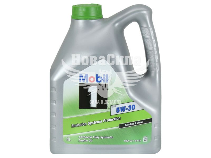 Моторна олива бензин, дизель 5W-30 (Mobil) ESP 4л. (154285)