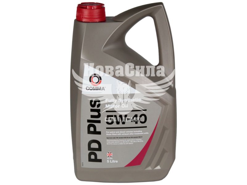 Моторна олива бензин, дизель 5W-40 (Comma) PD PLUS 5л. (DPD5L)